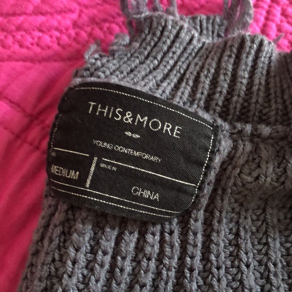 100% acrylic rag sweater - Picture 2 of 6